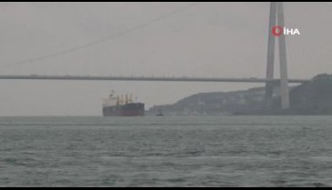 Ukrayna'da vurulan Türk gemisi İstanbul'a döndü