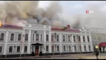 Ukrayna'daki istihbarat binası bombalandı
