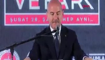 Bakan Süleyman Soylu: 28 Şubat ittifakının toplanmasının zararı yok