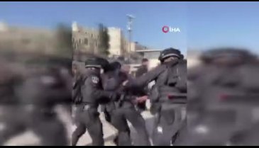 İsrail askerinden Filistinli kız çocuğuna şiddet!