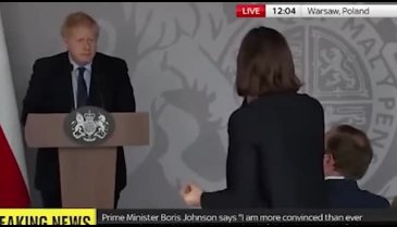 Gazeteciden Boris Johnson'a Ukrayna tepkisi geldi!