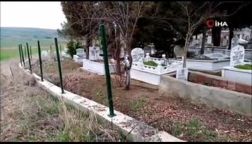 Hırsızlar bu kez ölülere göz dikti!