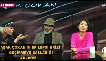 Gazeteci Başak Çokan, canlı yayında kriz geçirdi!