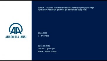 Bursa'da fenalaşan kağıt toplayıcısı ikna olmadı