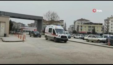 Bursa'da merdiven boşluğuna düşerek yaralandı
