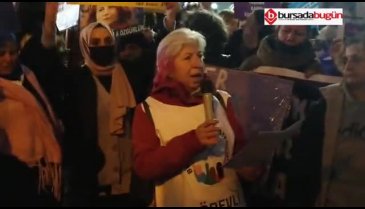 Bursa Kadın Platformu'ndan 8 Mart'a özel yürüyüş