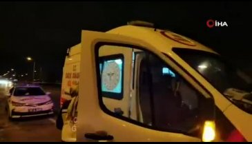 Bursa'da feci kaza! Metrelerce sürüklendi!