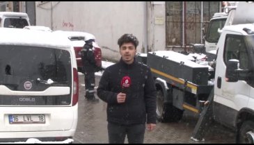 Yoğun kar yağışı UEDAŞ'ı durduramıyor! (ÖZEL HABER)