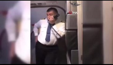 Antalya'ya inen Rus pilottan alkışlanan sözler