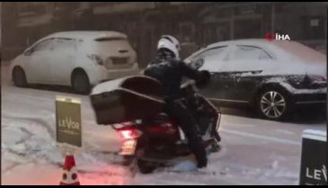Bursa'da sürücüler kara hazırlıksız yakalandı