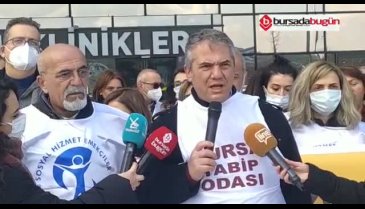 SES Bursa Şubesi ve Bursa Tabip Odası: Hiçbir yere gitmiyoruz