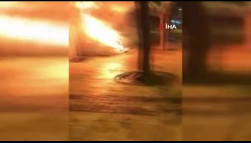 Ordu'da ayakkabı dükkanı yangında kullanılamaz hale geldi