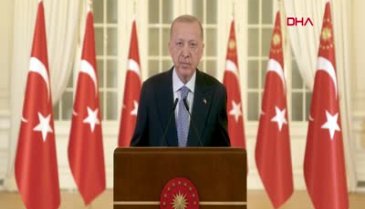 Cumhurbaşkanı Erdoğan'dan videolu mesaj: Sorunların üzerine cesaretle gitmeliyiz