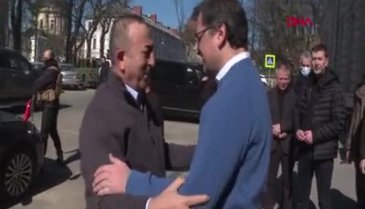 Bakan Çavuşoğlu, mevkidaşı Kuleba ile görüştü