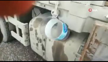 25 ton karışımlı akaryakıt ele geçirildi