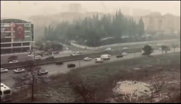 Bursa'da kar yağışı başladı