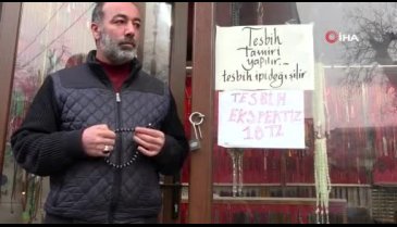 Bursa'nın tespih ekspertizi