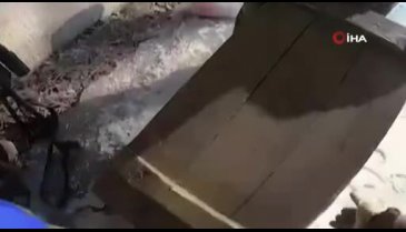Rus ordusunun kullandığı köprü böyle havaya uçuruldu