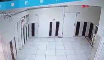 Diyarbakır'da veli ile öğretmenin okuldaki kavgası kamerada