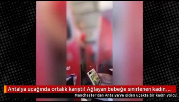 Sarhoş İngiliz yolcu, Antalya'ya gelen uçakta terör estirdi