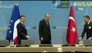 Cumhurbaşkanı Erdoğan NATO Zirvesi'nde ikili temaslarda bulunuyor