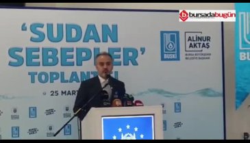 BUSKİ 'Sudan sebepler' toplantısı