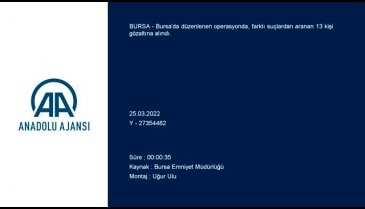 Suçlular Bursa Emniyeti'nden kaçamadı!