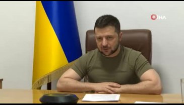 Zelenskiy sözlerine 'Esselamu aleyküm' diyerek başladı