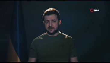 Zelenski, savaşın çarpıcı görüntülerini yayınladı