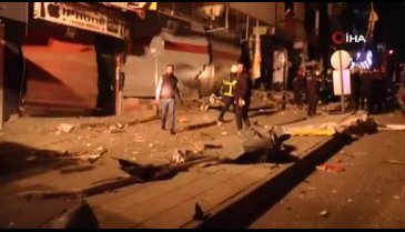 4 adet sanayi tüpü patladı: Ortalık savaş alanına döndü