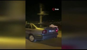 Bursa'da patenli gencin tehlikeli yolculuğu trafikten men getirdi