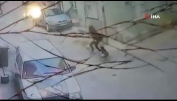 Bursa'da yolda yürüyen genç kıza köpek saldırdı
