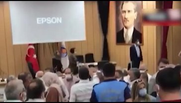 MHP'li ve HDP'li meclis üyeleri arasındaki kavga çıktı