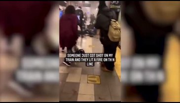 New York'un metro istasyonunda saldırı
