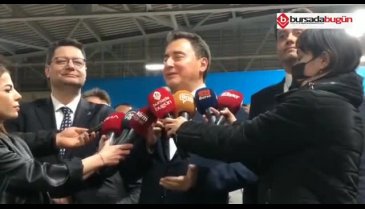 Ali Babacan Bursalılarla iftarda buluştu