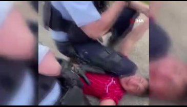 Alman polisinden Türk gence şiddet