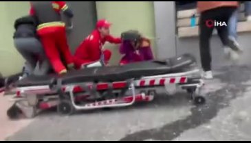Ekipler çatışmanın ortasında mahsur kaldı