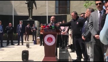 Bakan Bozdağ ve Bakan Soylu'dan Bursa'da şehit cenazesinde açıklama