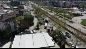 Bursa'daki hain saldırıda patlamanın yaşandığı otobüs olay yerinden kaldırıldı