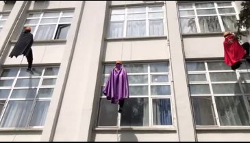 Bursa'da 'pencereden' gelen mutluluk&nbsp;
