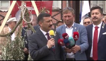 İYİ Parti Bursa'dan "darağaçlı" protesto! Türkoğlu: Bu yönetmelik zeytinin idam fermanı - 2