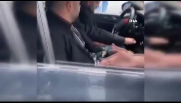 Yanında eşinin ve çocuğunun olmasına aldırmadan darp ettiler