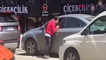 İstanbul'da iki sürücüden yumruk yumruğa kavga