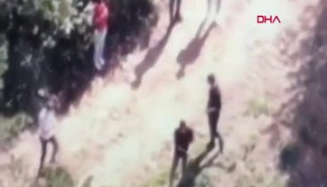 İstanbul atış talimi yaparken drone ile yakaladılar