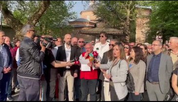 Bursa'da Gezi Parkı eylemi