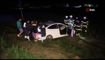Edirne'de trafik kazasında 3 yaralı