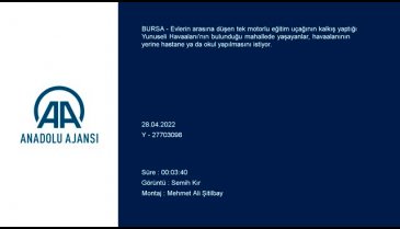 Bursalılar Yunuseli Havaalanının taşınmasını istiyor