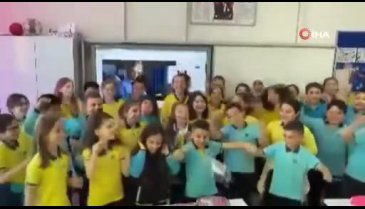 Bursa'da toplu maske atma etkinliği
