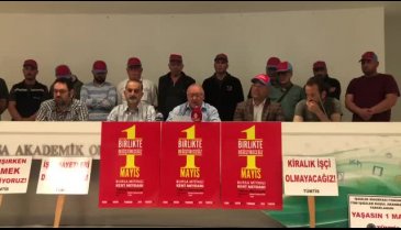 Bursa'da Emek Meslek Örgütleri'nden 1 Mayıs'a çağrı&nbsp; -2