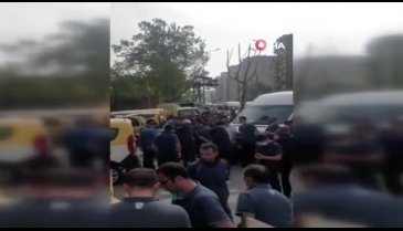 Bursa'da PTT çalışanları eylemde